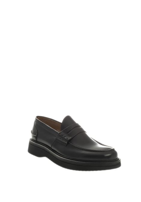 black polished loafer GREEN GEORGE | 2024POLISHED-NERO